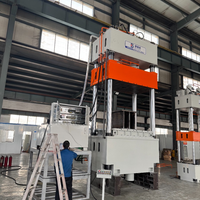 Dört Kolonlu 800T Hidrolik Pres Endüstriyel Derin Çekme Hidrolik Yağlı Pres, Korkuluk ve Araba Kapısı İç Panel Üretimi için
