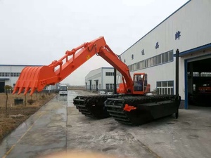 Excavatrice amphibie utilisée pour le dragage - Product Image 4
