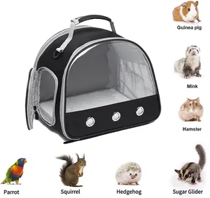 Portable Cat Dog Sling Carrier Pouch Foldable Travel Small Animal Pet Carrier Bag for Hamster Rabbit