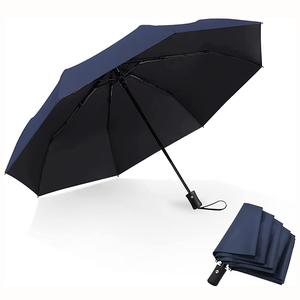 <span class=keywords><strong>Parapluie</strong></span> <span class=keywords><strong>léger</strong></span> <span class=keywords><strong>et</strong></span> robuste avec bouton de fermeture automatique <span class=keywords><strong>Parapluie</strong></span> pliable à 8 côtes - Product Image 1