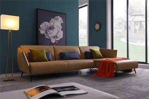 Juego de muebles modulares de madera Sofá y cama con reposabrazos baratos con funda extraíble para el hogar Sala de estar Dormitorio Sofá de apartamento - Product Image 4