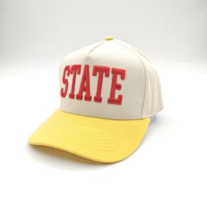 Gorra de Béisbol Estructurada de 5 Paneles con Bordado Personalizado de Alta Calidad, Oxford Dobby Dot, para Adultos Unisex - Product Image 1