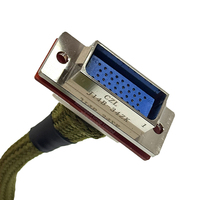 Connecteur électrique d'aviation série J14B-34ZK-1200 J14B-34TK J14B-34ZJ, assemblage de câbles personnalisé, contacts plaqués or