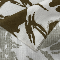 UK Desert DPM Camo Grossistes Riche Motif Tc Twill Tissu Camouflage Imprimé Excellent Stretch Textile Uniforme Tissus Camo
