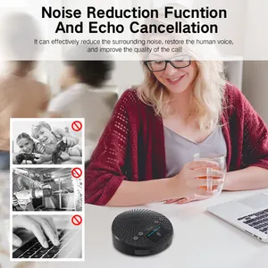 Gsou CF10 Full 360 degrés Portable HD Business USB Speaker Phone avec microphone pour conférence téléphonique <span class=keywords><strong>zoom</strong></span> réunions - Product Image 6