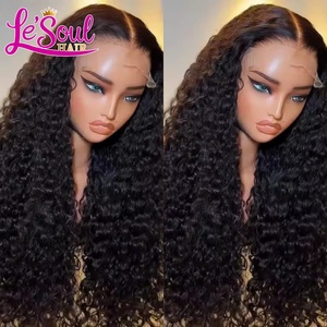 Pelucas de Cabello Humano con Encaje Frontal HD al por Mayor, Peluca Frontal Completa HD 13x6 sin Pegamento, Proveedor de Pelucas de Cabello Humano Rizado, Cabello Indio Virgen - Product Image 3