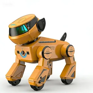 Robot chien électrique intelligent à IA, jouet éducatif précoce interactif, simulation de robot vocal intelligent à IA programmable - Product Image 1