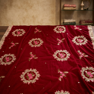 En gros Dupatta en Georgette Phulkari brodé à la main, coloré, de haute qualité, 2026, pour femmes, style décontracté, foulard et châle - Product Image 2