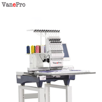 Nouvelle Machine à Broderie Domestique 2025 à Tête Unique, Haute Qualité, Informatisée, 12/15 Aiguilles, pour Broderie Rapide sur Tissus et Casquettes