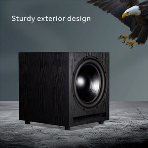 ลำโพงเบส CHORDIO BW12D ขนาด 12 นิ้ว แบบแอคทีฟ  วีเนียร์ไม้ลายสวยหรู สำหรับซาวด์บาร์และเครื่องรับ <span class=keywords><strong>AV</strong></span> - Product Image 3