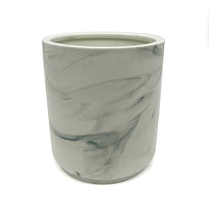 Venta al por Mayor de Frascos de Cemento Mate Hechos a Mano con Logotipo Personalizado Nórdico, Frascos Vacíos para Velas con Tapa de Cemento para Decoración del Hogar <span class=keywords><strong>Jalo</strong></span> JA0844 - Product Image 3