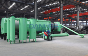 Horno de Carbonización Rotatorio de 10m, Acero al Carbono, Ahorro de Energía, Equipo de Producción Continua de Biocarbón, Motor Marca DANUBE - Product Image 3