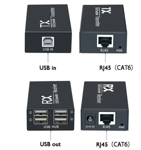 <span class=keywords><strong>USB</strong></span> 120m Extender Adapter <span class=keywords><strong>4</strong></span> cổng <span class=keywords><strong>USB</strong></span> <span class=keywords><strong>2.0</strong></span> <span class=keywords><strong>Hub</strong></span> trên mèo 5E/6 Ethernet UTP mở rộng PoC RJ45 LAN Cáp - Product Image 6