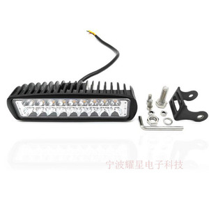 ไฟทำงาน LED ขนาด 6 นิ้ว 18 หลอด LED 54 วัตต์ แสงคู่ สีขาว-เหลืองอำพัน สำหรับรถออฟโรด - Product Image 5