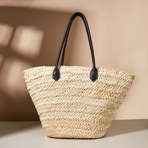 Bolso de paja de ojo de diablo de lujo para mujer, bolsa de playa bordada personalizada, estilo étnico tailandés, vacaciones - Product Image 4