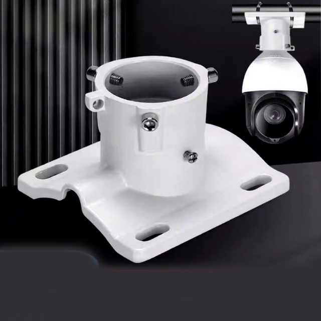 Aluminium alloy dome camera ceiling clamp bracket dome camera mount pole clamp ceiling-mounted camera fixed bracket