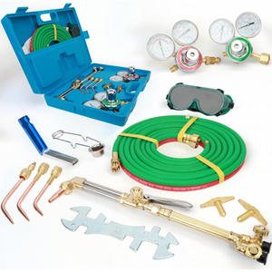 Kit de Soldadura y Corte Americano, Incluye Manómetro de Acetileno, Manómetro de Oxígeno, Soplete de Soldadura y Corte, Máquina de Soldadura de Gas - Product Image 4