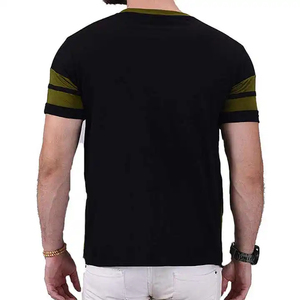 Camiseta de Cuello Redondo para Hombre de Alta Calidad, 100% Algodón, Nueva Moda, Hecha en Pakistán, Antiarrugas y Ecológica - Product Image 5