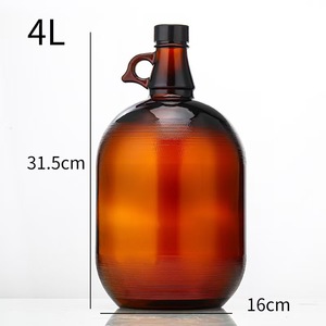 Oferta Especial: Botella de Vino California de 1L, 1.5L, 2L, 3L, 4L, 5L <span class=keywords><strong>con</strong></span> Tapas para el Hogar, Elaboración de Cerveza, Jugos, Bebidas, Vino y Agua <span class=keywords><strong>Solar</strong></span> - Product Image 6