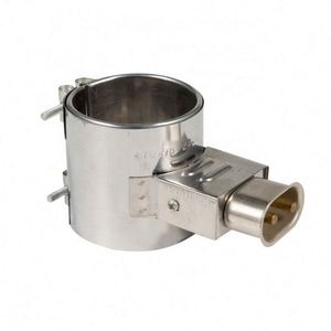 Calentador de Banda Aislado con Mica para Tornillo Extrusor de Acero Inoxidable de 25 mm, 110V 120V 220V 200W, con Cable Calefactor de NiCr y Termopar - Product Image 2