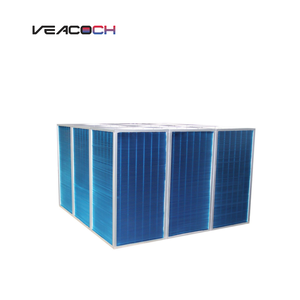 Noyau d'échangeur de chaleur en aluminium OEM pour systèmes de climatisation commerciaux et de ventilation industrielle - Product Image 2