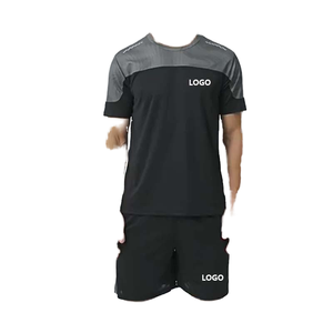 Haut de survêtement athlétique en jersey uni 100 % polyester tricoté, avec impression sérigraphiée, séchage rapide et respirant - Product Image 2