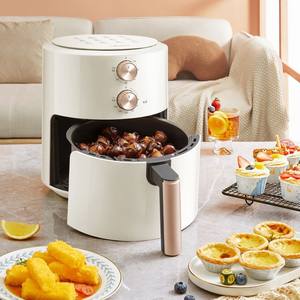 Friteuse à air Midea 5L ronde électrique multifonctionnelle avec revêtement antiadhésif pour une cuisson saine - Product Image 3