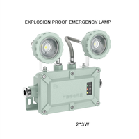 Certificat ATEX 220v fournisseur changzhou led anti-explosion lumière tri-proof rechargeable d'urgence led lampe