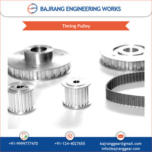 Quality Checked Superior Quality Aluminium Material Made Timing <b>Pulley</b> for Machinery Industry - Product Image 2
