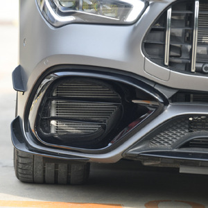 Mercedes-Benz CLA-Class Air Vent Cover Kit Piano Black Plastic 2020-2023 AMG Style Modification - Product Image 1