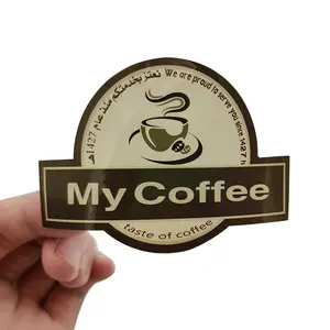 Custom Printen Verwisselbare Personaliseer Koffie Chocolade Koekjes Thee Folie Pakket Pouch Stempel Sticker Labels
