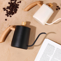 Carafe à café polyvalente pour infusion manuelle, avec long bec verseur et poignée suspendue, ustensile de préparation de café domestique, outil pour la préparation de boissons