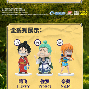 Original Top Toy One Piece Serie Silly Faces Blind Box Arco di Wano Personaggi Anime con Faccine Divertenti Luffy Zoro Nami Giocattolo da Collezione - Product Image 2