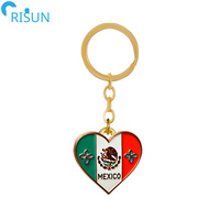 Porte-clés personnalisés Mexique, armoiries mexicaines, aigle, carte, drapeau, fête nationale, porte-clés, llavero, porte-clés mexicain personnalisé