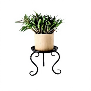 Iron Planter <b>Stand</b> In Black Color Garden Decor Accessories Plants Pot Rack Planter <b>Stand</b> At Bestest Price - Product Image 1
