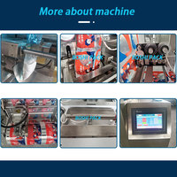 Détergent automatique, poudre alimentaire, de farine, ciment, Garri-remplissage de maïs, Machine d'emballage des épices avec vis, 1 Kg