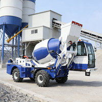 Camion malaxeur à béton haute performance 10 m³ 10 roues avec affichage numérique pour travaux portuaires