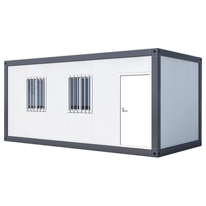 Maison en conteneur en acier HuiXiang, grandes fenêtres en verre, cabine modulaire préfabriquée, maison de vie en plein air - Product Image 3