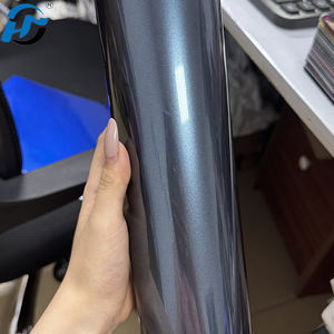 Autocollants <span class=keywords><strong>de</strong></span> voiture en vinyle super brillant métallisé bleu <span class=keywords><strong>de</strong></span> <span class=keywords><strong>Lyon</strong></span> 5ft X 60ft PET TPU auto-cicatrisant du fabricant <span class=keywords><strong>de</strong></span> Guangzhou - Product Image 2