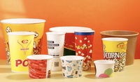85oz 130oz 170oz Tasse à pop-corn Seau en papier pour poulet frit