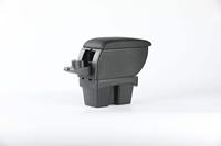 Boîte de rangement pour accoudoir de console centrale, accessoires de décoration et de style automobile