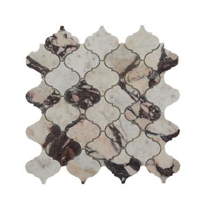 Centurymosaic vente en gros violet <span class=keywords><strong>blanc</strong></span> brun Calacatta alto 2 "hexagone <span class=keywords><strong>marbre</strong></span> pierre mosaïque <span class=keywords><strong>carrelage</strong></span> pour <span class=keywords><strong>douche</strong></span> mur sol décoration - Product Image 3