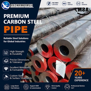 Tubería de Acero al Carbono ASTM A106 Laminada en Caliente A106 Gr.B A53 Gr.B con Recubrimiento 3PE de 21.3mm Sch120 para Equipos de Procesamiento - Product Image 1