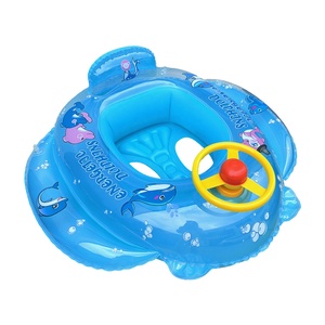 Siège flottant gonflable en PVC pour bébé avec volant, le plus vendu en usine - Product Image 6