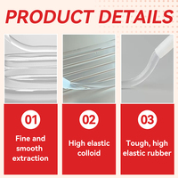 7660 Adhésif en silicone transparent 100% pour fixation de miroir Mastic flexible Calfeutrage en silicone conforme aux COV pour feuille de miroir mural et verre