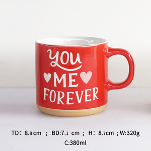 Taza de Café de Cerámica Personalizada <span class=keywords><strong>con</strong></span> Logotipo, Color Caramelo, Novedosa, Linda, Venta al por Mayor - Product Image 2