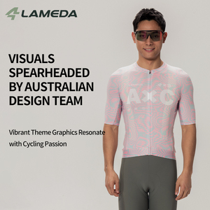 <span class=keywords><strong>Maglia</strong></span> <span class=keywords><strong>Ciclismo</strong></span> Personalizzata Lameda da Uomo a Maniche Corte in Rete 3D, Ordine all'Ingrosso, Asciugatura Rapida, per l'Estate - Product Image 3