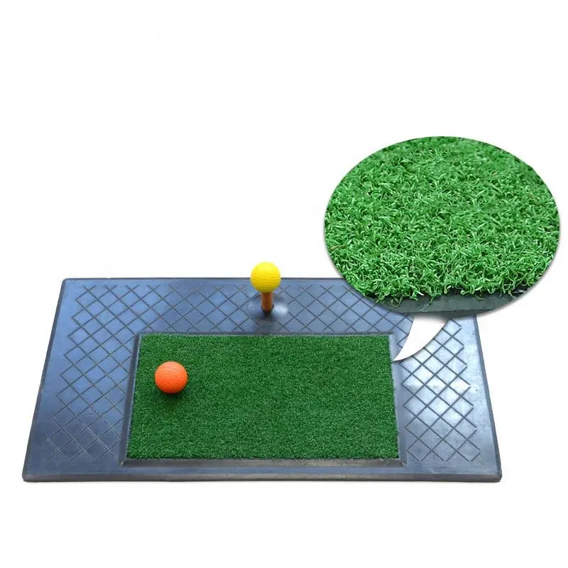 Tappetino da Golf con Logo personalizzato per tappetino da Golf con fondo in gomma per tappetino da Golf con tappetino da Golf in gomma per simulazione all'ingrosso della fabbrica