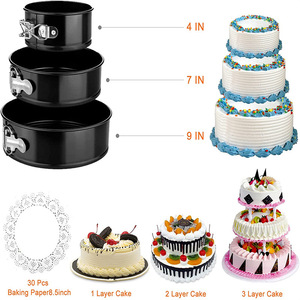 Utensilios <span class=keywords><strong>de</strong></span> Repostería: Herramientas <span class=keywords><strong>de</strong></span> Decoración <span class=keywords><strong>de</strong></span> Pasteles, Alisador <span class=keywords><strong>de</strong></span> Silicona, Raspador, Soporte Giratorio, Juego <span class=keywords><strong>de</strong></span> Boquillas para Decorar, Cupcake DIY, Comida para Fiestas - Product Image 3