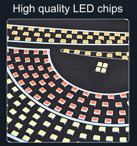 USB Animated Demon Eyes Screen Led Matrix Panel Led Display pour camion pare-brise Devil Eyes Lights for Car Truck Off-<span class=keywords><strong>road</strong></span> SUV - Product Image 5